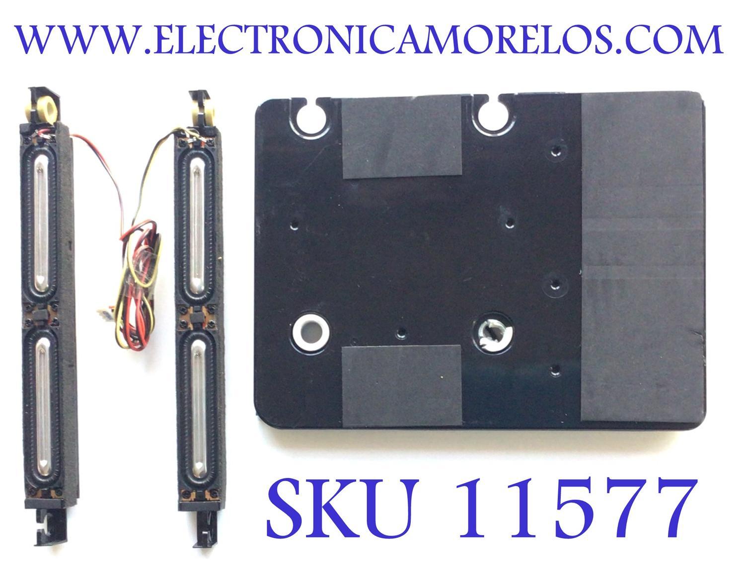 KIT DE BOCINAS PARA TV SAMSUNG (3 PZ) / NUMEO DE PARTE BN96-11608A / BN96-09470A / 8Ω 15W / K79D10SJ / BN9611608A / BN9609470A / MODELO UN40B700WFXZA	